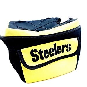 Pittsburgh Steelers Lunch Bag Insulated Cooler Carrier Large Handle Pocket Sport